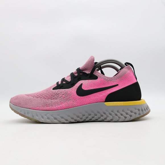 Nike Epic React Flyknit Men’s Size 9 Running Shoes Plum Dust Pink Blast main image 9